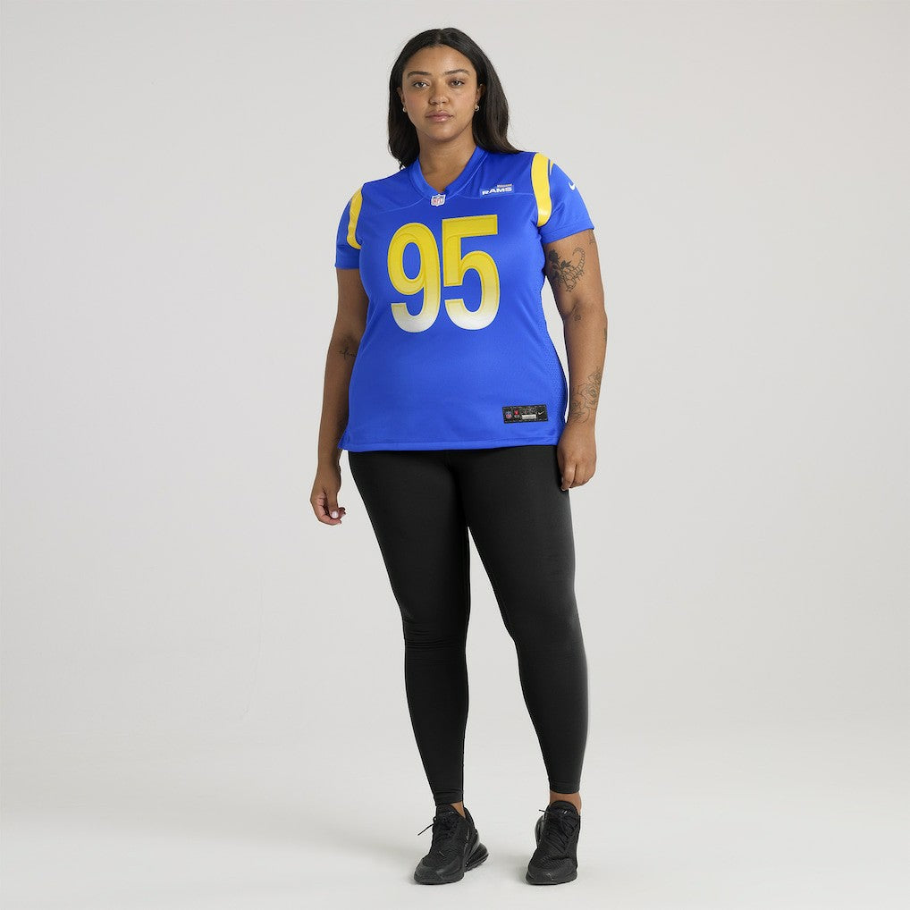Los Angeles Rams Poona Ford  Women's Team Game Jersey | NFL Sale