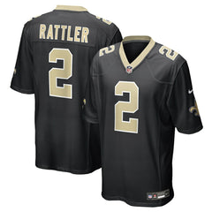 New Orleans Saints Spencer Rattler  Team Game Jersey | NFL Outlet