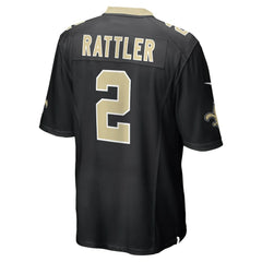 New Orleans Saints Spencer Rattler  Team Game Jersey | NFL Outlet