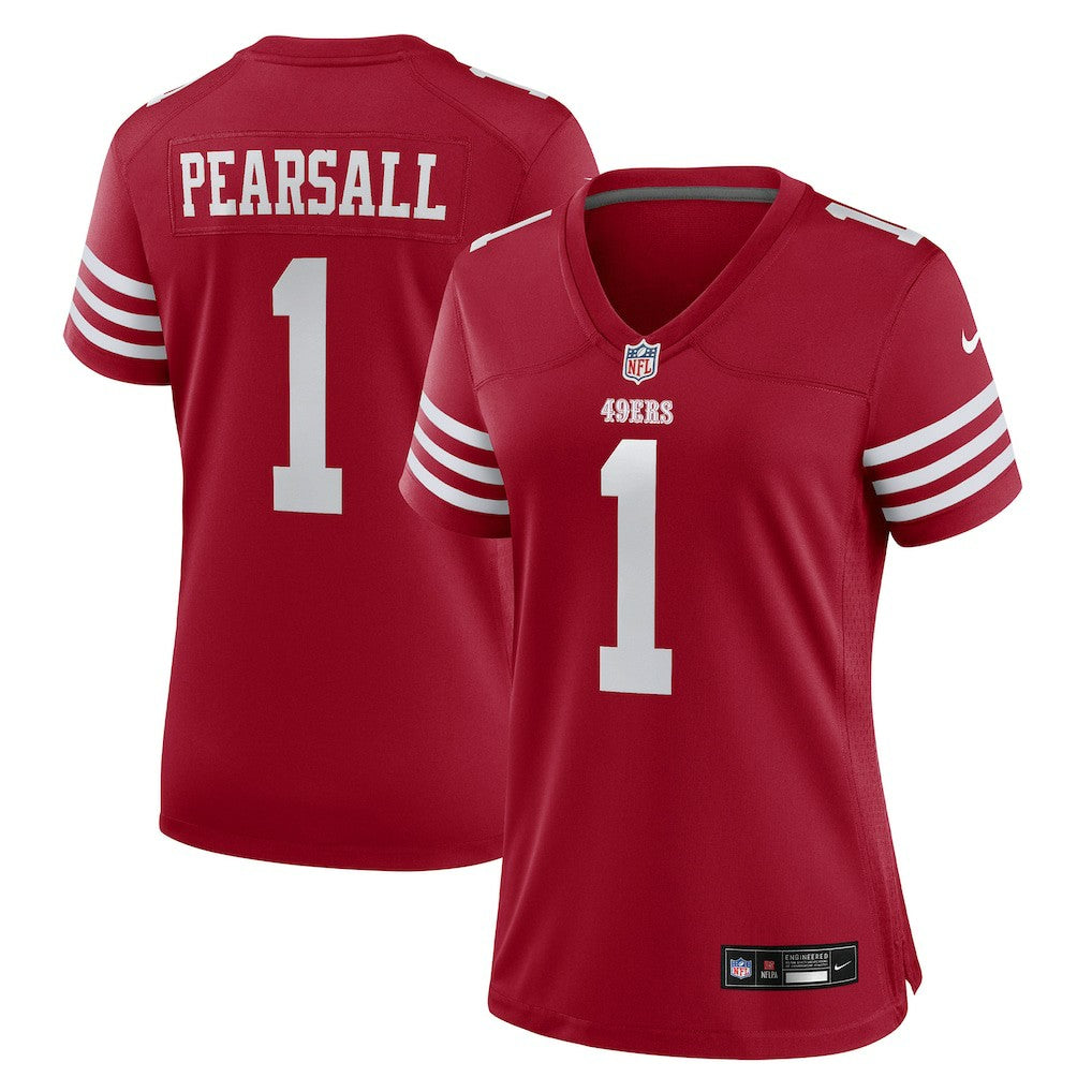 San Francisco 49ers Ricky Pearsall  Women's Team Game Jersey | NFL New