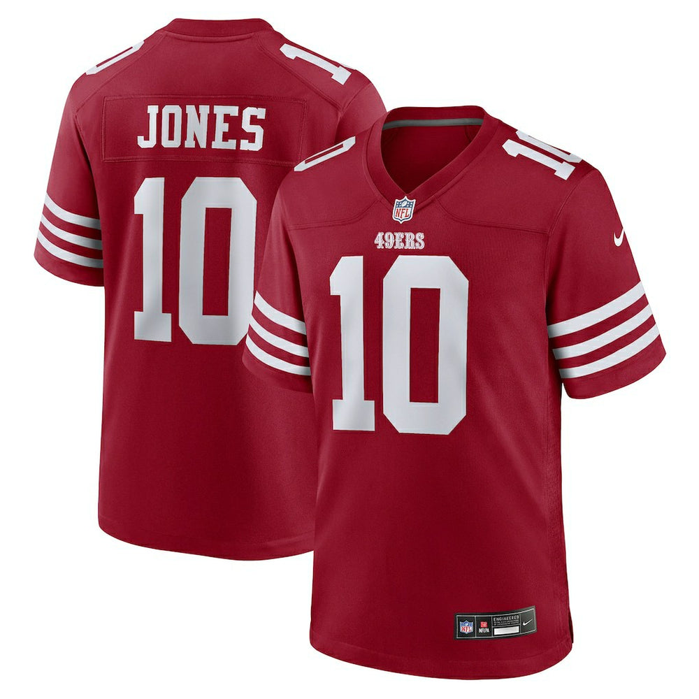 San Francisco 49ers Mac Jones  Team Game Jersey | NFL US