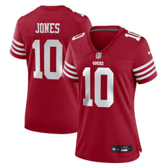 San Francisco 49ers Mac Jones  Women's Team Game Jersey | NFL Outlet