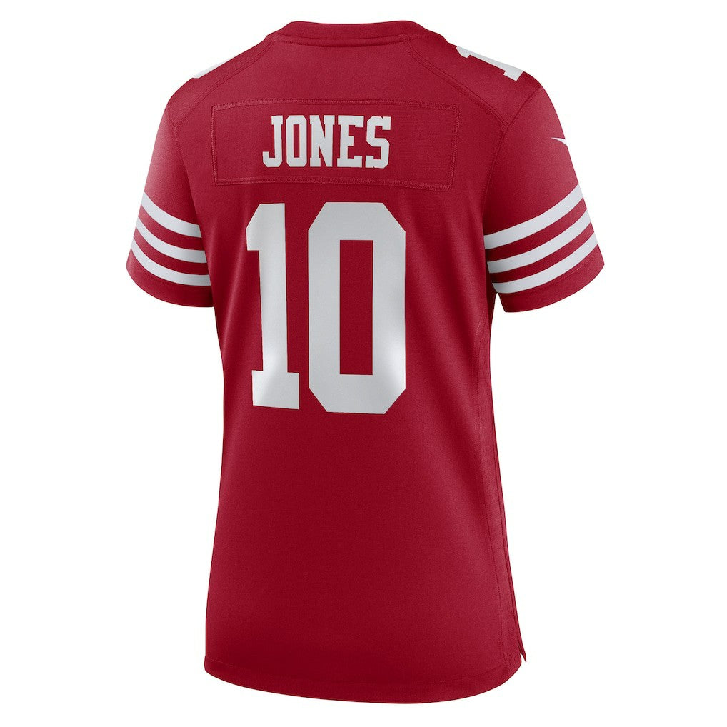 San Francisco 49ers Mac Jones  Women's Team Game Jersey | NFL Outlet