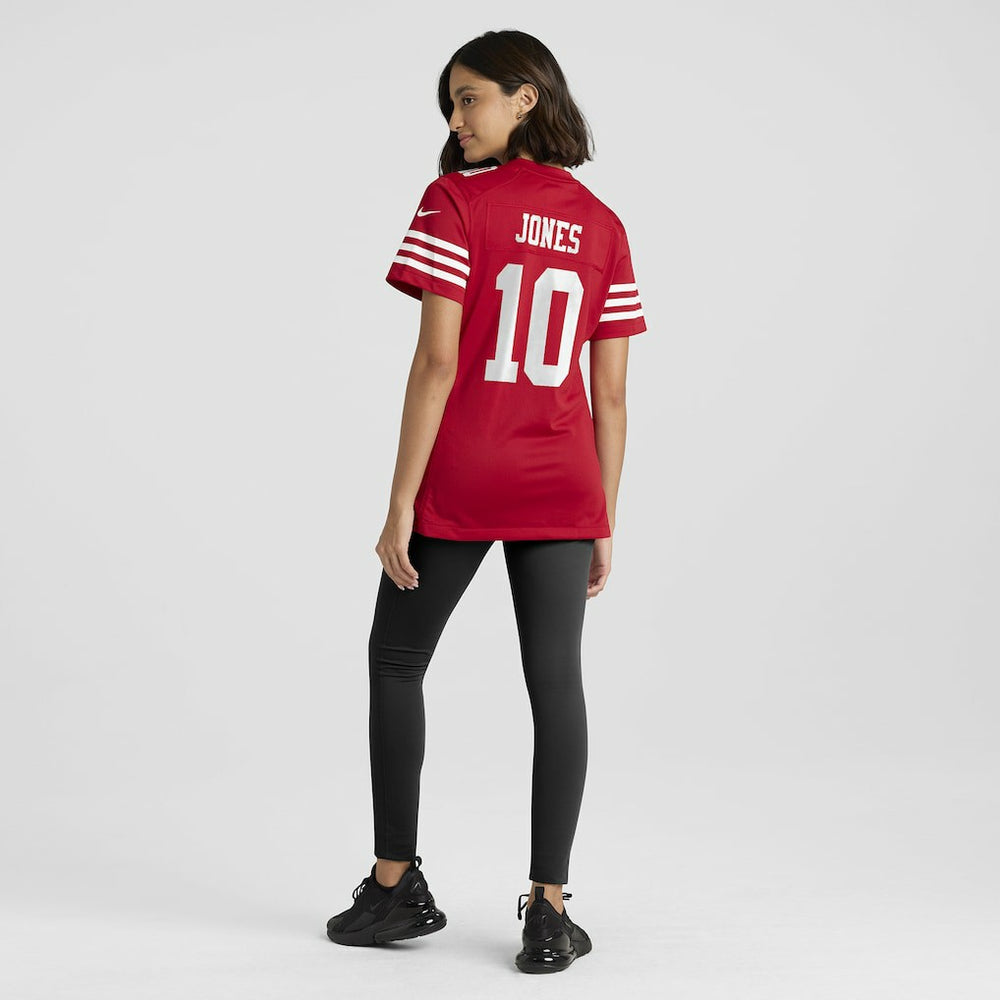 San Francisco 49ers Mac Jones  Women's Team Game Jersey | NFL Outlet