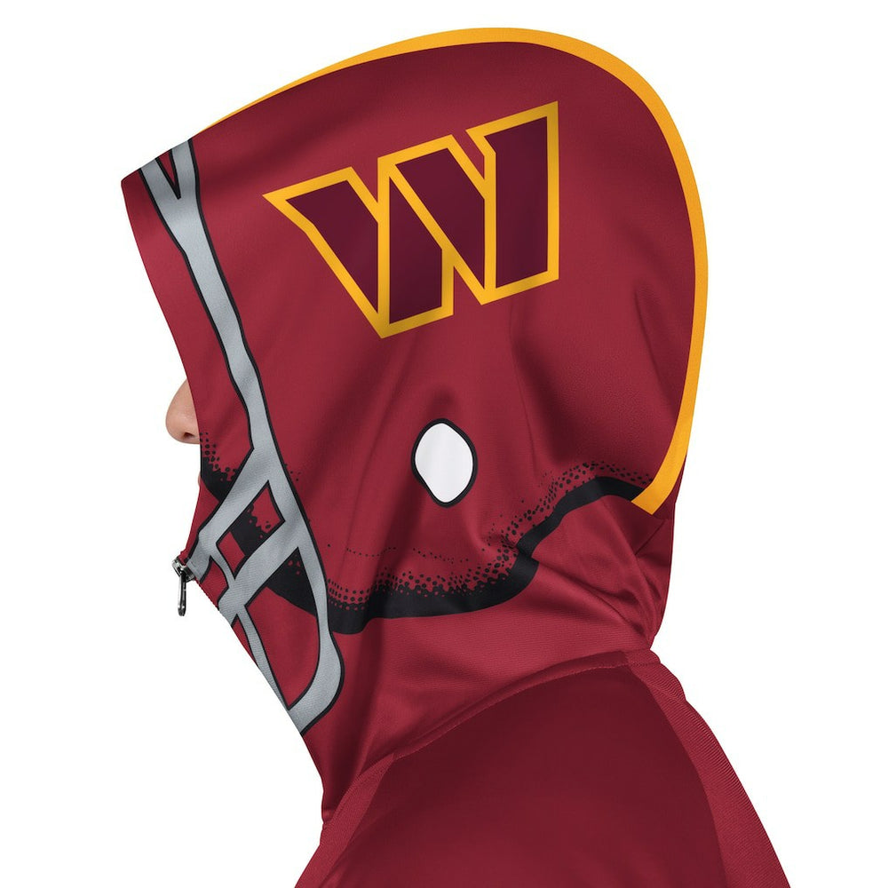 Washington Commanders Pro Player Helmet Full-Zip Hooded Track Jacket | NFL Discount