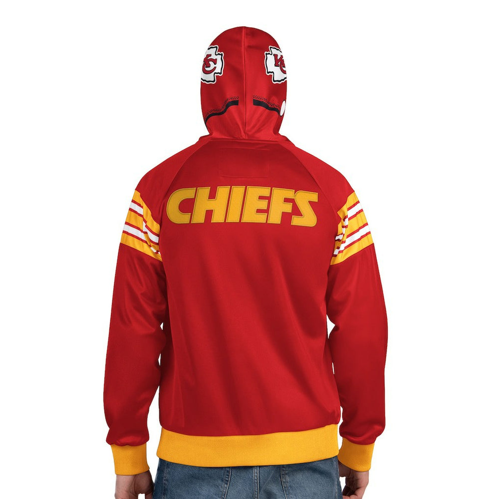 Kansas City Chiefs Pro Player Helmet Full-Zip Hooded Track Jacket | NFL Sale