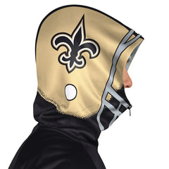 New Orleans Saints Pro Player Helmet Full-Zip Hooded Track Jacket | NFL New