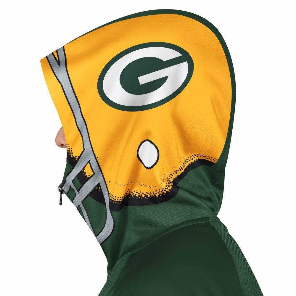 Green Bay Packers Pro Player Helmet Full-Zip Hooded Track Jacket | NFL On sale