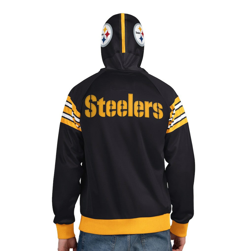 Pittsburgh Steelers Pro Player Helmet Full-Zip Hooded Track Jacket | NFL Discount