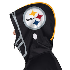 Pittsburgh Steelers Pro Player Helmet Full-Zip Hooded Track Jacket | NFL Discount