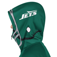 New York Jets Pro Player Helmet Full-Zip Hooded Track Jacket | NFL US