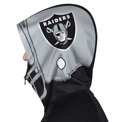 Las Vegas Raiders Pro Player Helmet Full-Zip Hooded Track Jacket | NFL Outlet