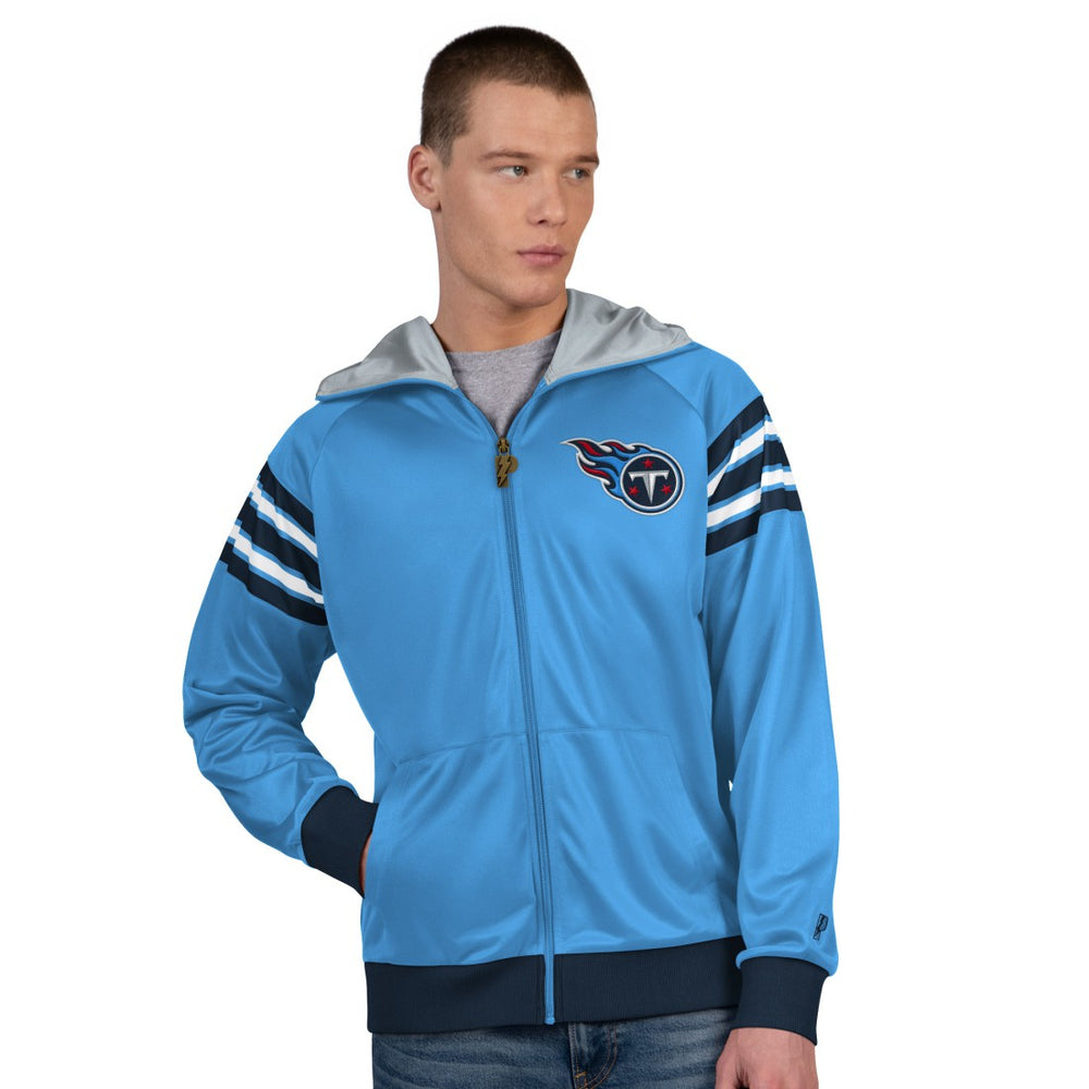 Tennessee Titans Pro Player Helmet Full-Zip Hooded Track Jacket | NFL US