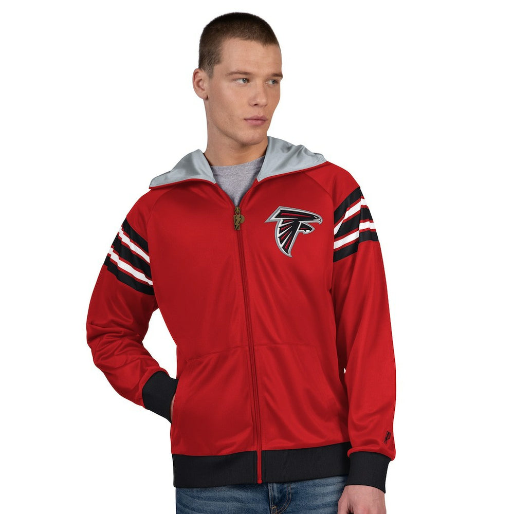 Atlanta Falcons Pro Player Helmet Full-Zip Hooded Track Jacket | NFL Online