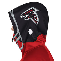 Atlanta Falcons Pro Player Helmet Full-Zip Hooded Track Jacket | NFL Online