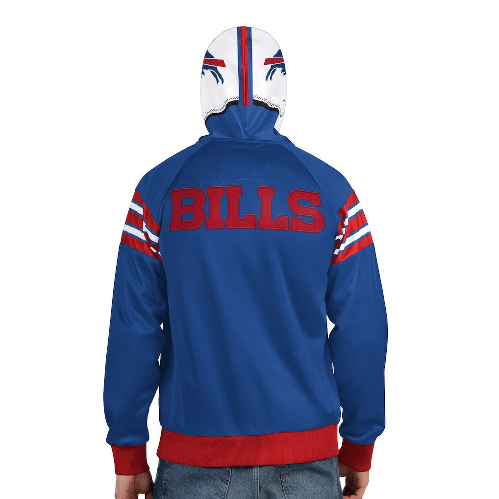 Buffalo Bills Pro Player Helmet Full-Zip Hooded Track Jacket | NFL Hot