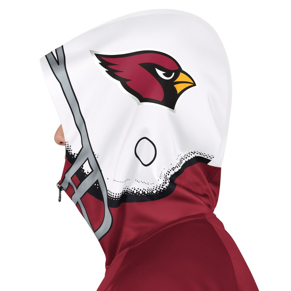 Arizona Cardinals Pro Player Helmet Full-Zip Hooded Track Jacket | NFL Discount