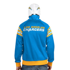 Los Angeles Chargers Pro Player Helmet Full-Zip Hooded Track Jacket | NFL Outlet