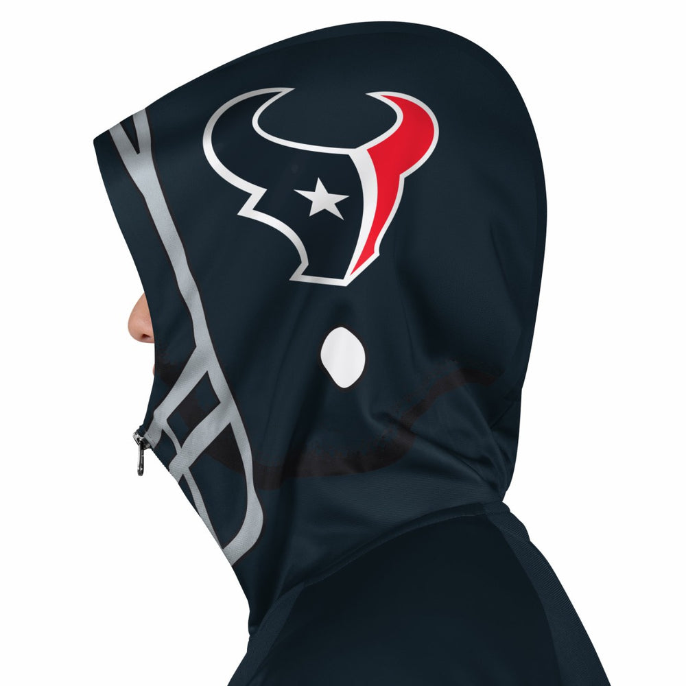 Houston Texans Pro Player Helmet Full-Zip Hooded Track Jacket | NFL Outlet