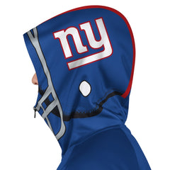 New York Giants Pro Player Helmet Full-Zip Hooded Track Jacket | NFL Outlet