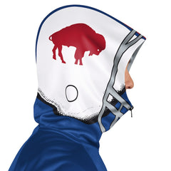 Buffalo Bills Pro Player Retro Helmet Full-Zip Hooded Track Jacket | NFL New