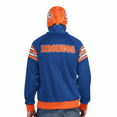 Denver Broncos Pro Player Retro Helmet Full-Zip Hooded Track Jacket | NFL US