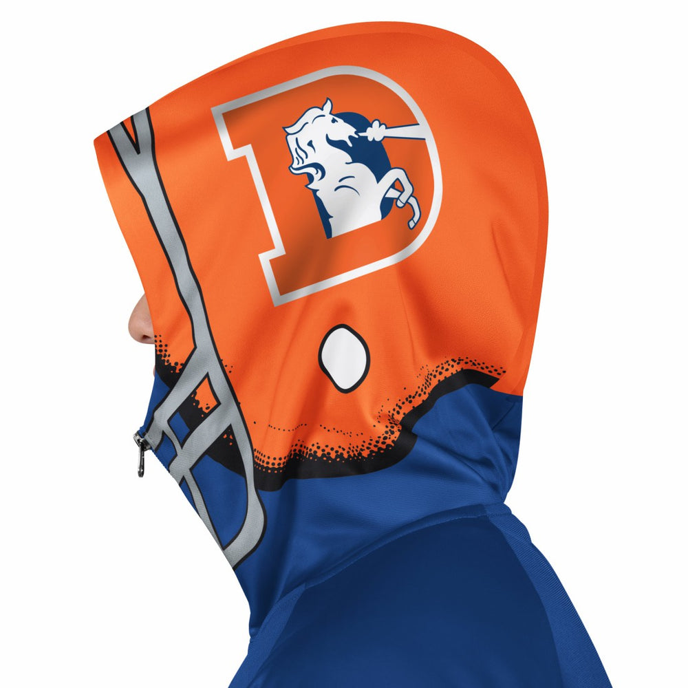 Denver Broncos Pro Player Retro Helmet Full-Zip Hooded Track Jacket | NFL US