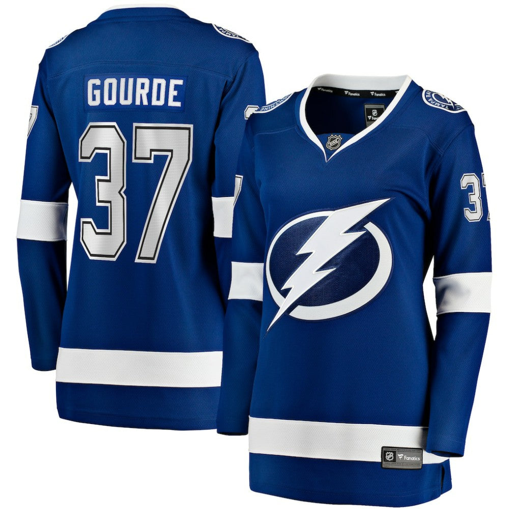 Yanni Gourde Tampa Bay Lightning Fanatics Women's Home Breakaway Player Jersey -  NHL Jerseys