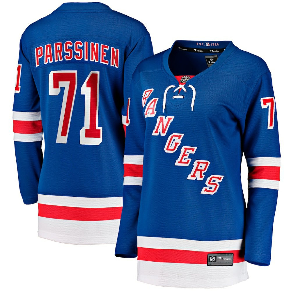 Juuso Parssinen New York Rangers Fanatics Women's Home Breakaway Player Jersey -  NHL Jerseys