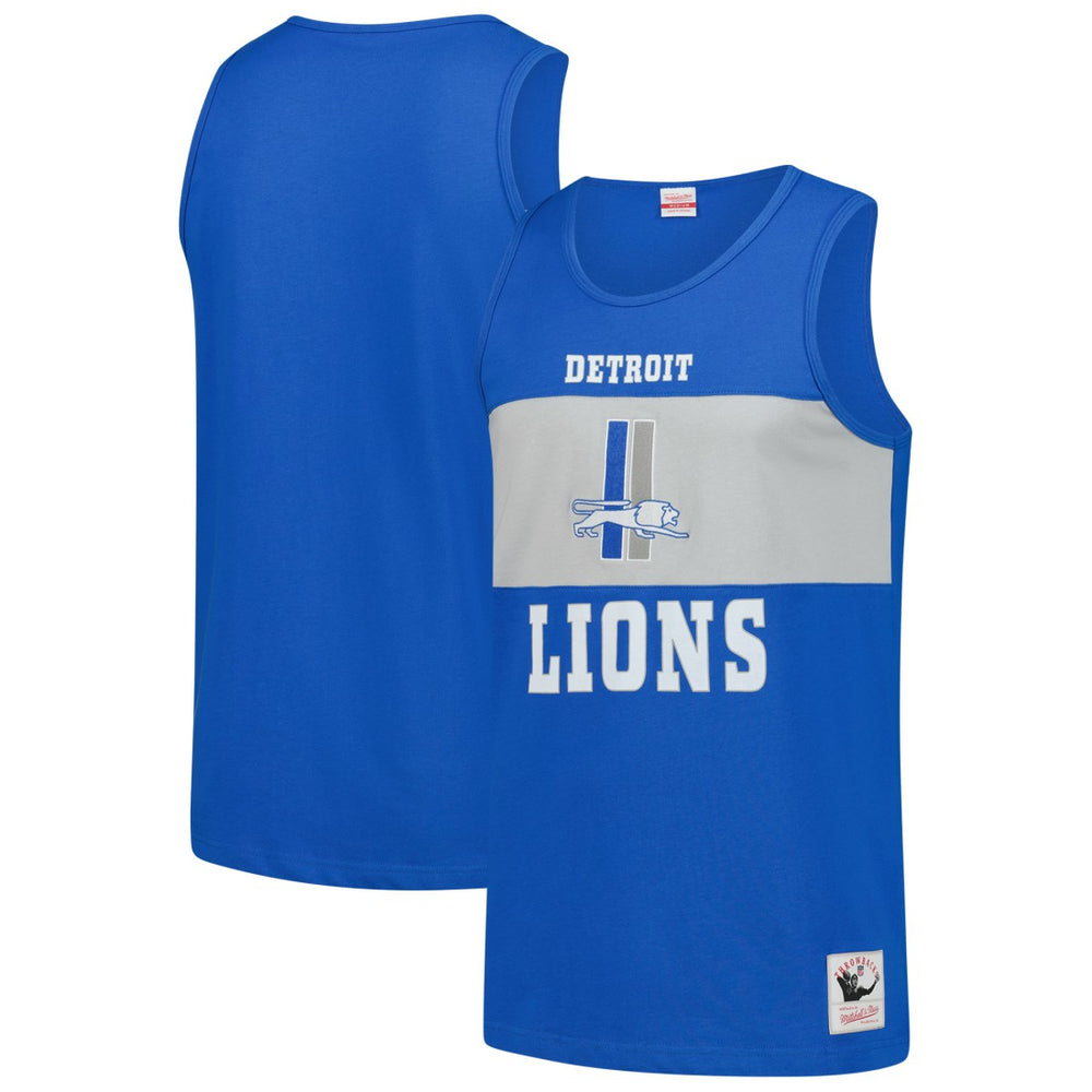 Detroit Lions Retro Colorblock Tank Top | NFL New