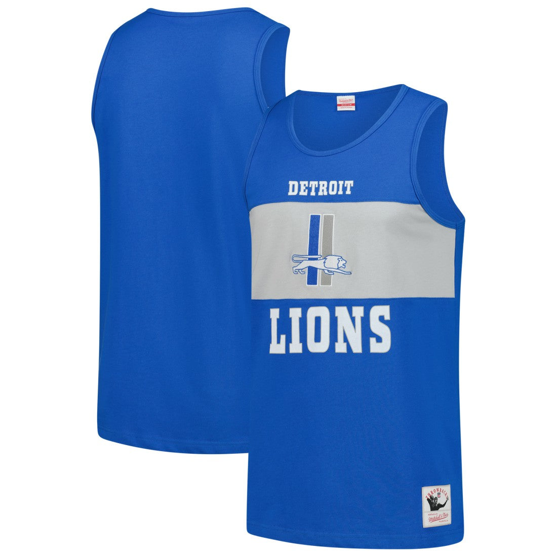 Detroit Lions Retro Colorblock Tank Top | NFL New