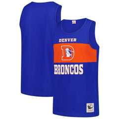 Denver Broncos Retro Colorblock Tank Top | NFL Hot