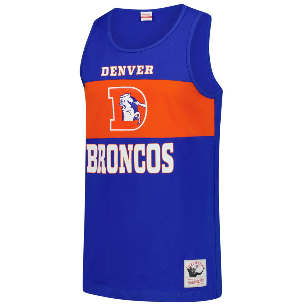 Denver Broncos Retro Colorblock Tank Top | NFL Hot