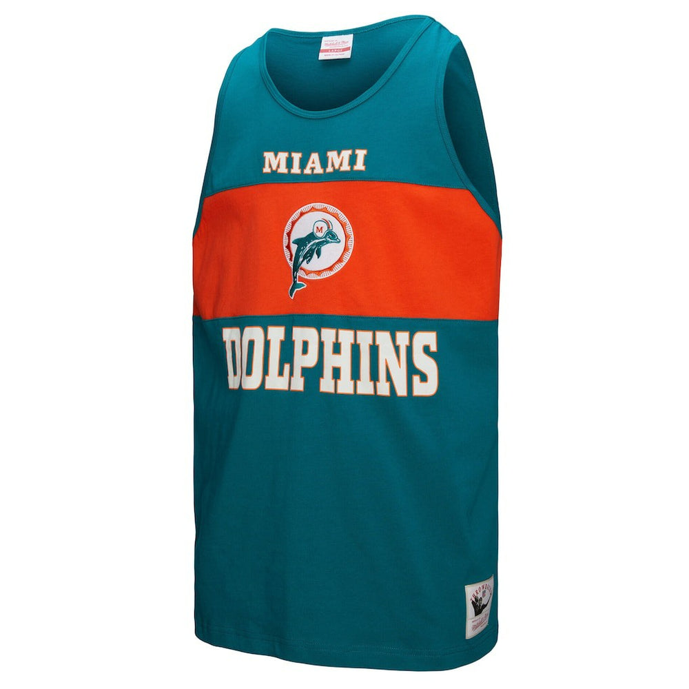 Miami Dolphins Retro Colorblock Tank Top | NFL Sale