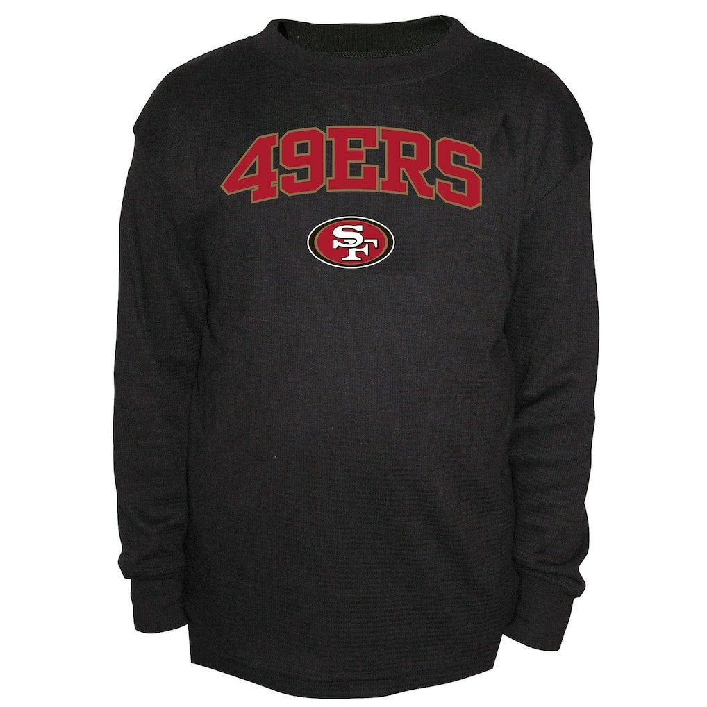 San Francisco 49ers Big & Tall Thermal Long Sleeve Crew Neck T-Shirt | NFL Online