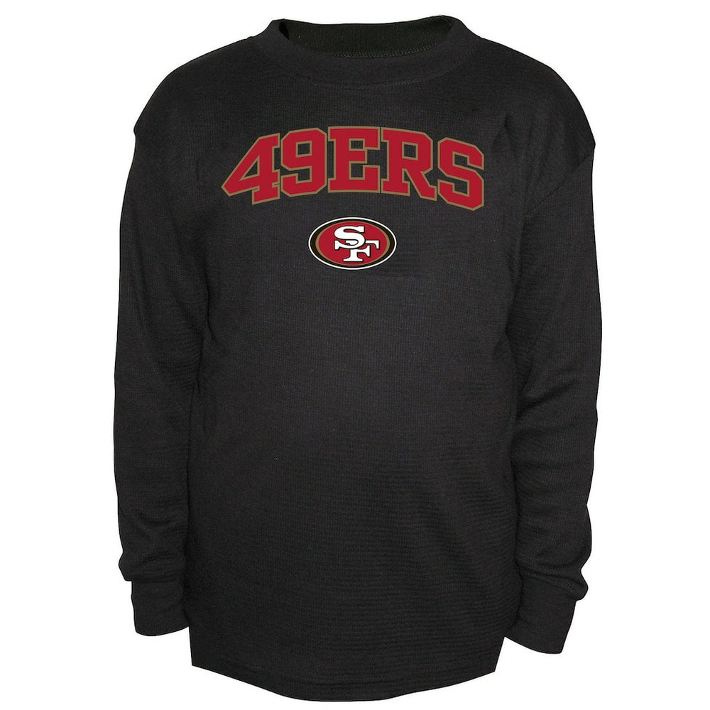 San Francisco 49ers Big & Tall Thermal Long Sleeve Crew Neck T-Shirt | NFL Online