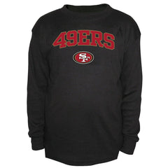 San Francisco 49ers Big & Tall Thermal Long Sleeve Crew Neck T-Shirt | NFL Online