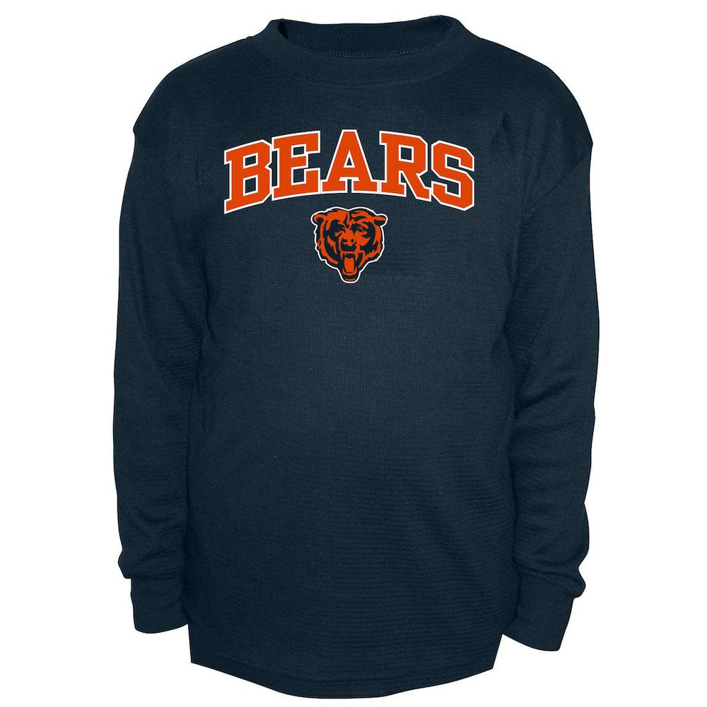 Chicago Bears Big & Tall Thermal Long Sleeve Crew Neck T-Shirt | NFL Hot