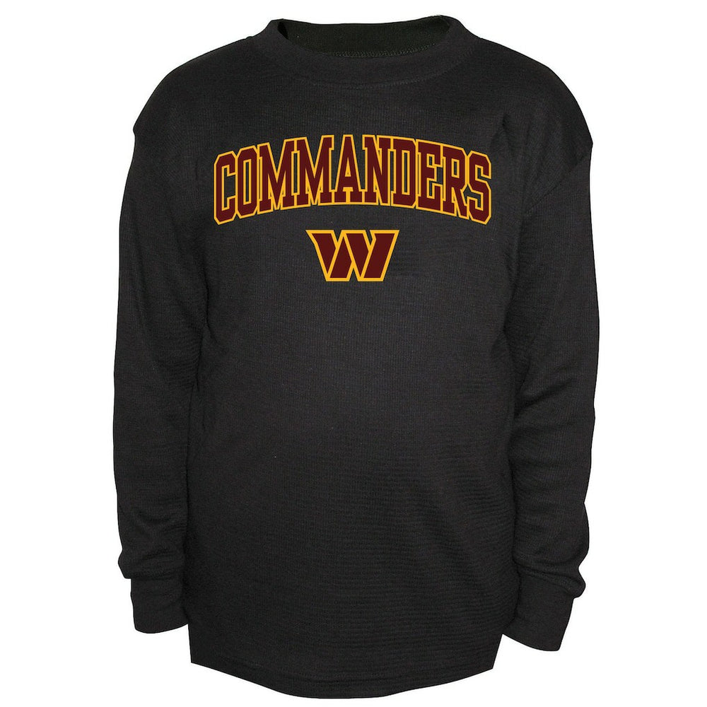 Washington Commanders Big & Tall Thermal Long Sleeve Crew Neck T-Shirt | NFL Hot