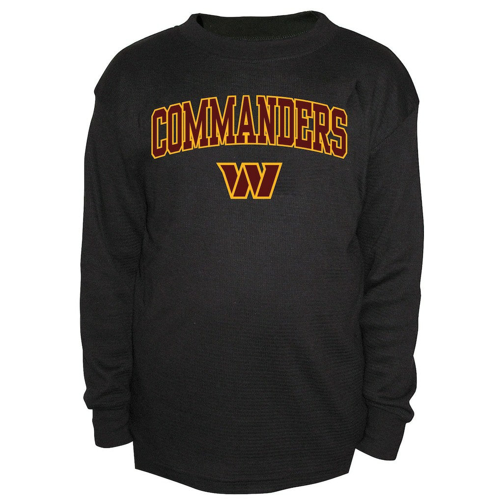 Washington Commanders Big & Tall Thermal Long Sleeve Crew Neck T-Shirt | NFL Hot