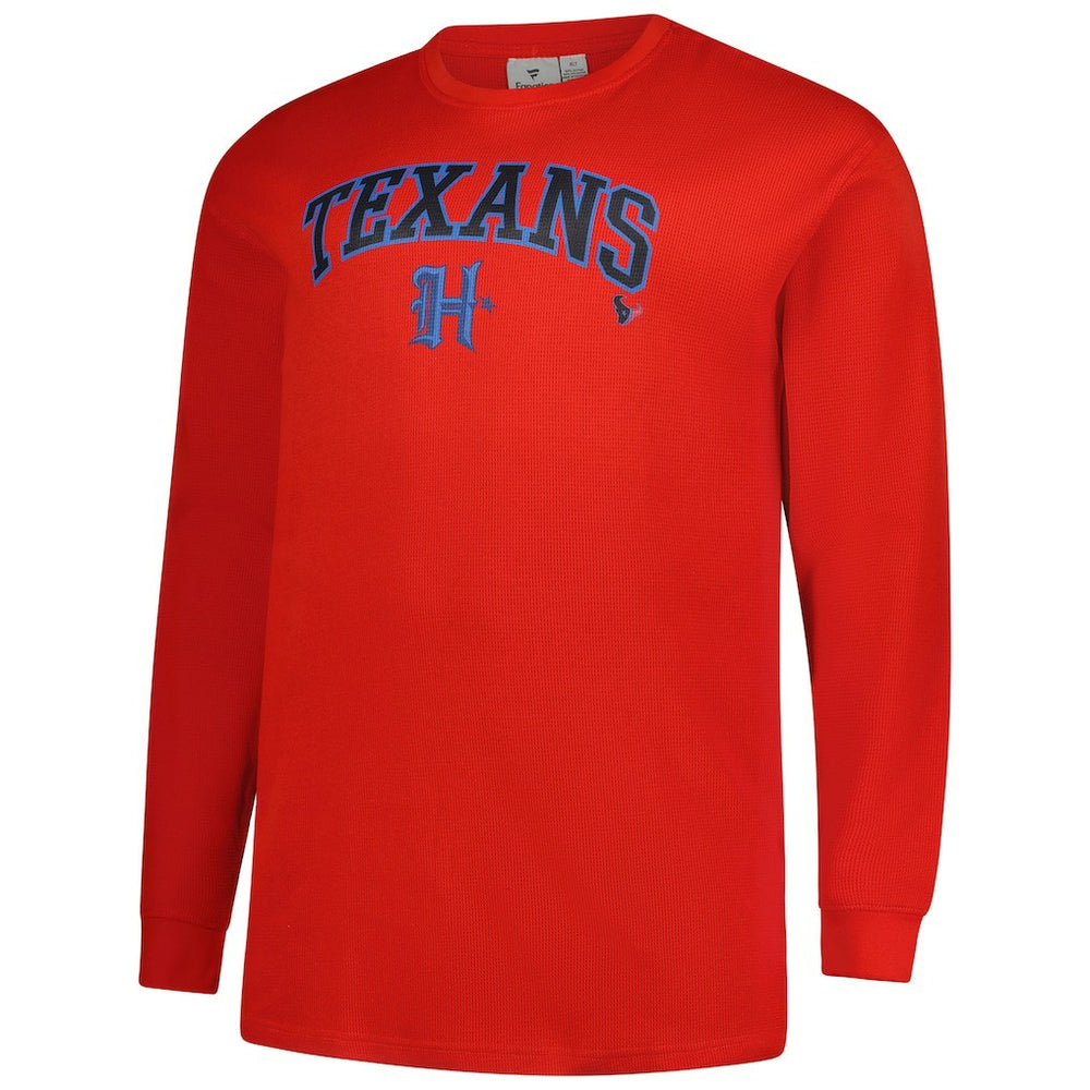Houston Texans Big & Tall Throwback Thermal Long Sleeve T-Shirt | NFL Online