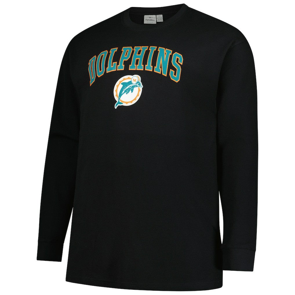 Miami Dolphins Big & Tall Throwback Thermal Long Sleeve T-Shirt | NFL Near me