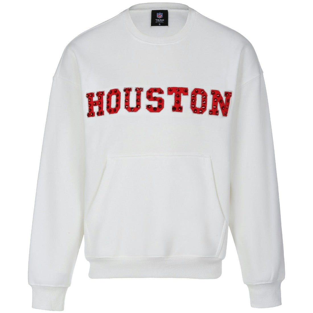 Houston Texans Cuce Women's Chenille Jeweled Sweatshirt | NFL On sale