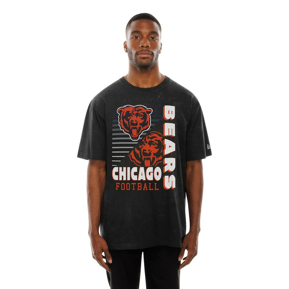 Chicago Bears Enzyme Washed Oversized T-Shirt | NFL Outlet