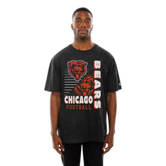 Chicago Bears Enzyme Washed Oversized T-Shirt | NFL Outlet