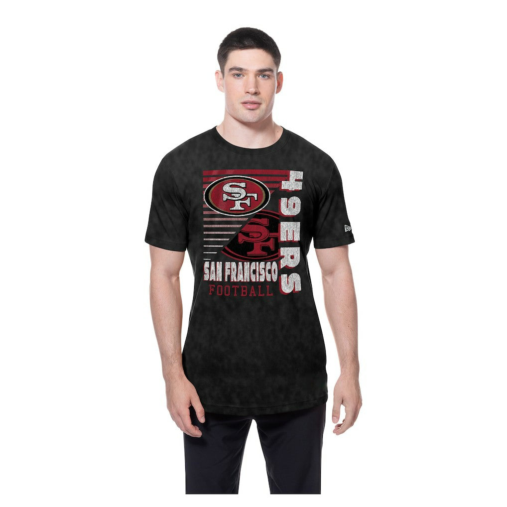 San Francisco 49ers Enzyme Washed Oversized T-Shirt | NFL Discount