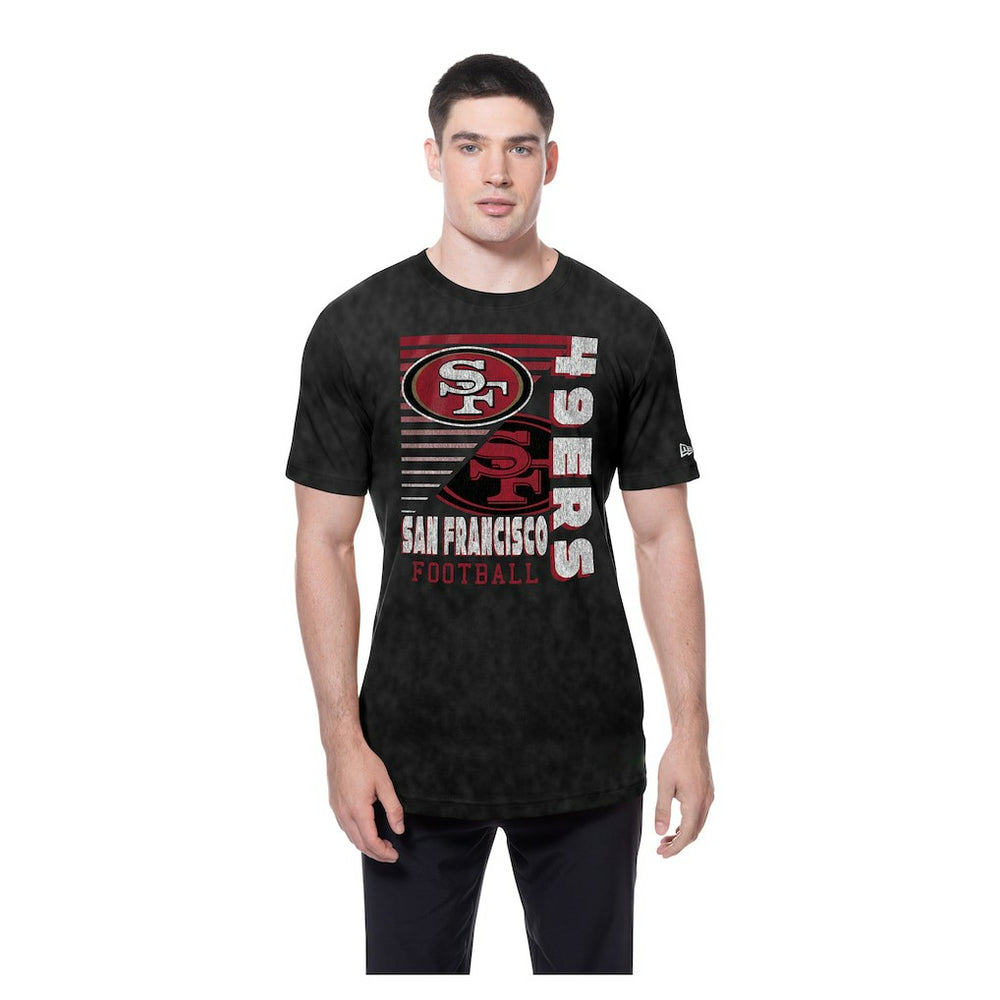 San Francisco 49ers Enzyme Washed Oversized T-Shirt | NFL Discount