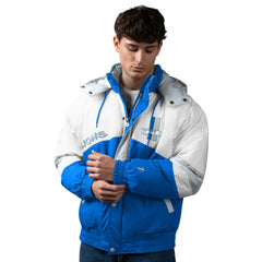 Detroit Lions Pro Player Shoulder To Shoulder Polyfill Full-Zip Hooded Jacket | NFL On sale