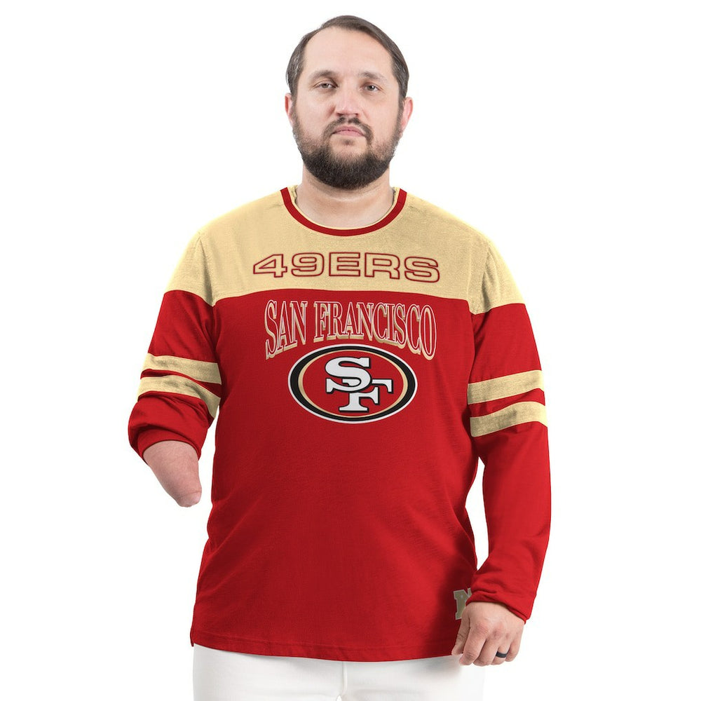 San Francisco 49ers G-III Sports by Carl Banks Adaptive Outlast Long Sleeve T-Shirt | NFL Discount