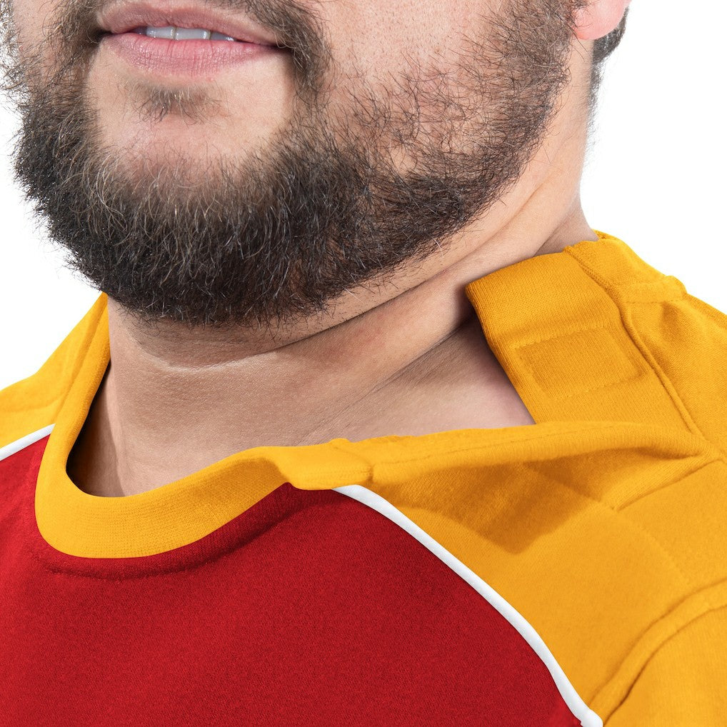 Kansas City Chiefs G-III Sports by Carl Banks Adaptive Lord Stanley Crewneck Sweatshirt | NFL Outlet